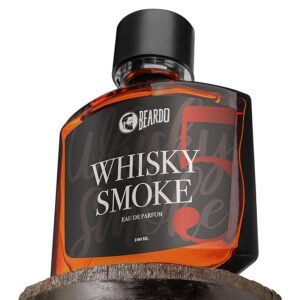 Beardo Whisky Smoke Perfume for Men, 100ml | Spicy, Woody - Oudh Scent Eau De Parfum | Long Lasting Mens Perfume | Best Date Night Fragrance Body Spray | Christmas gift for men | Gift For Friends | Gift for men